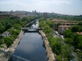 Blick auf den Manzanares