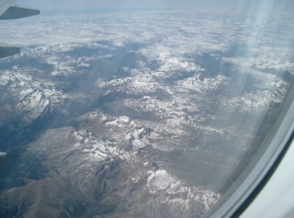 Blick auf die Pyrenäen Blick auf die Pyrenäen