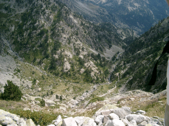 Rückweg vom Embalse de Bachimana zum Balneario de Panticosa