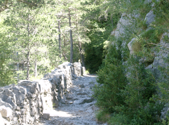 Wanderweg nach Turieto