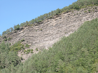 Felsformation wie Vienetta